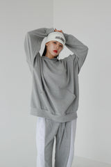 ウォーマーボキシーフーデッドTシャツ / Warmer Boxy Hooded T-shirt (3color)