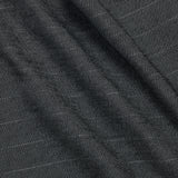 Stripe parachute denim Pants Black