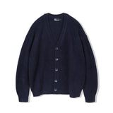 エルボーセクションヘビーカーディガン/ELBOW SECTION HEAVY CARDIGAN NAVY