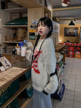 (UNISEX) 星条旗アンゴラニット