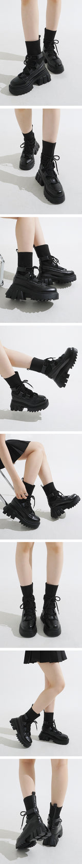 Rib Socks Strap Walker (7cm)