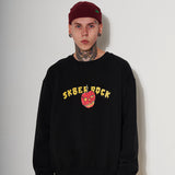 SKULL CHERRY SWEAT SHIRT BLACK (6612502446198)