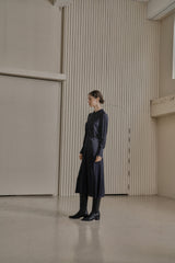 ドレーパリードレス/DRAPERY DRESS_BLACK