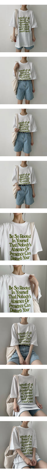 ピースショートスリーブTシャツ / Piece Short Sleeve Tee