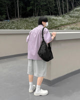 ピンタックハーフスラックス / Pintuck Half Slacks