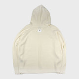 MINIMAL RAGLAN KNIT HOODIE (IVORY) (6675324338294)