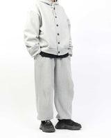 ボタンフードジップアップ / Button hood zip-up_2color