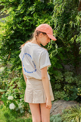 ラウンドロゴオーバーサイズTシャツ / ROUND LOGO OVERSIZED T-SHIRTS_2COLORS