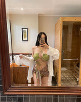Green bikini