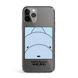 ジェリーフォンケース ドルフィンカートゥーン ズームイン / Jelly phone case dolphin cartoon zoom in