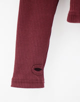 リブウォーマーポーラーT-シャツ / Ribbed warmer polar T-shirt (3color)