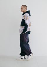 ロイヤルフリースフードジャケット / BSR2223FWJK102 ROYAL FLEECE HOODED JACKET BIG BEAR RABBIT PURPLE