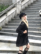 Preppy Pleated Tennis Check Skirt