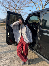 lustrous windbreaker jacket