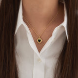 yarn necklace