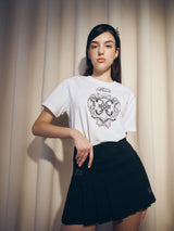 DVRK PRIVÉ ユニロゴベビーTシャツ - WHITE