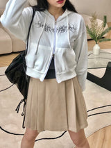 Sender hood zip-up