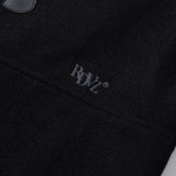カットポイントダッフルコート / CUT POINT DUFFLE COAT - BLACK