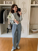 [SHOPPERMADE] オシャレデニムパンツ