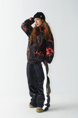 ワイドジャケット/BSR2223FWJK054 DSXBR WIDE JACKET RED THUNDER