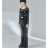 203-LOGO LETTERING PEICE CARDIGAN (6550318219382)