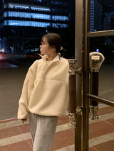 fleece pullover