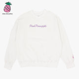 CURLY LETTERING SWEATSHIRT (3COLOR) (6609511415926)