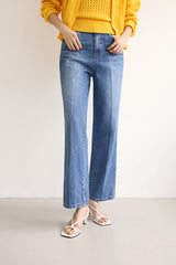 ストレートワイドデニムパンツ / TRENDY JEANS / STRAIGHT WIDE DENIM PANTS