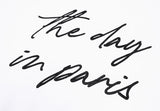 ザデイインパリスショートスリーブTシャツT66/The Day in Paris Short Sleeve T66 White