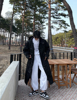 ASCLO Snap Button Hood Coat (2color) (6685981737078)