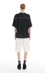  BERMUDA DRAWSTRING PANTS_CREAM