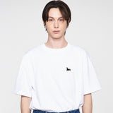 イェローブーツパピーエンブロイダリーショートスリーブT / Yellow Boots Puppy Embroidery Short Sleeve Tee_3color