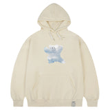 [UNISEX] ビッグクラウドベアスマイルパーカー