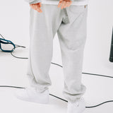 ルーズフィットスウェットパンツ/LOOSE-FIT SWEAT PANTS-MELANGE GREY