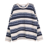 No.0588 C pattern over KNIT (3color)