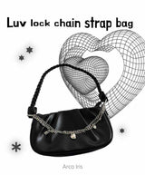 Luv lock chain strap bag 