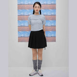 Fetching lace T-shirts (sky blue) (6684248998006)