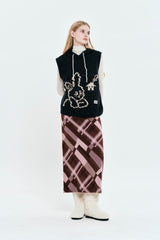 WITTY BUNNY NOMAD HOODIE VEST [NAVY]