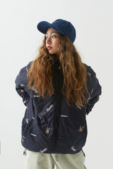 ロゴパッディングジャンパー/BSR2223FWJK007 BEARRABBIT LOGO PADDING JUMPER NAVY
