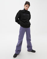 ADORABLE SHEEP SWEATSHIRT-BLACK (6604476907638)