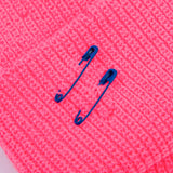 BBD Ripped Custom Long Beanie (Pink)