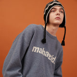 BASIC LOGO KNIT SWEATER