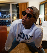 Bear salmon sweat-shirt [melange] (4582474678390)