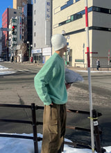 ペイントフレッシュブックルニット