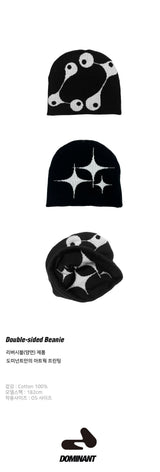 Double-sided beanie_Black
