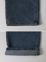 BL Washing Denim Wide Pants