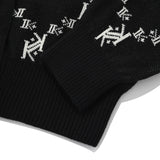 キルシーニットカーディガン／KIRSH KNIT CADIGAN [BLACK]