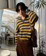 ワンダーVネックニット (3 color)