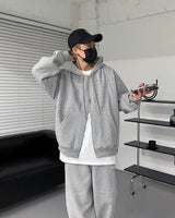 90'sキューブラムナッピング2WAYフードジップアップ / 90's Cube Lamb Napping Two-Way Hood Zip-Up (5 colors)