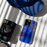マイカラーケース / My Color Case (Blue Jelly Hard)